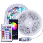 ریسه RGB هوشمند 10 متری گیمینگ بلوتوثی – با رقص نور حساس به صدا