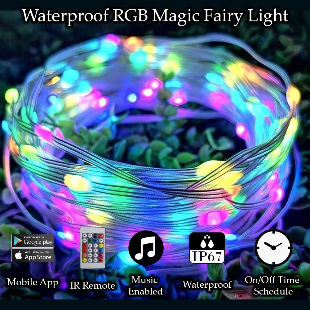 ریسه RGB هوشمند 10 متری گیمینگ بلوتوثی – با رقص نور حساس به صدا