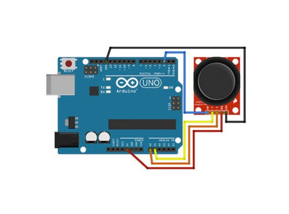 ماژول جوی استیک دو محوره Dual-axis XY Joystick