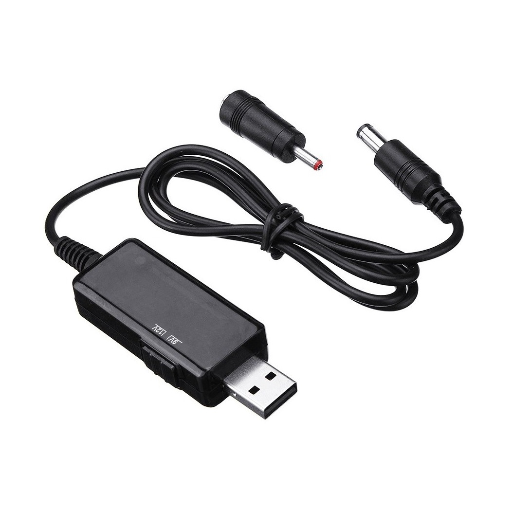 مبدل usb 5 ولت به 9 و 12 ولت مودم
