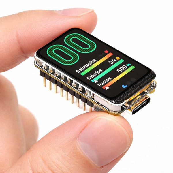 برد توسعه ESP32 C6 با نمایشگر LCD 1.47 inch و RGB