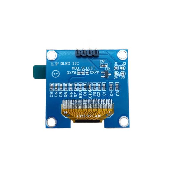 ماژول نمایشگر OLED نمایشگر 1.3 اینچ با رزولوشن 64*128