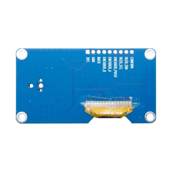 نمایشگر 1.3 اینچ OLED با انکودر چرخشی EC11 رابط I2C